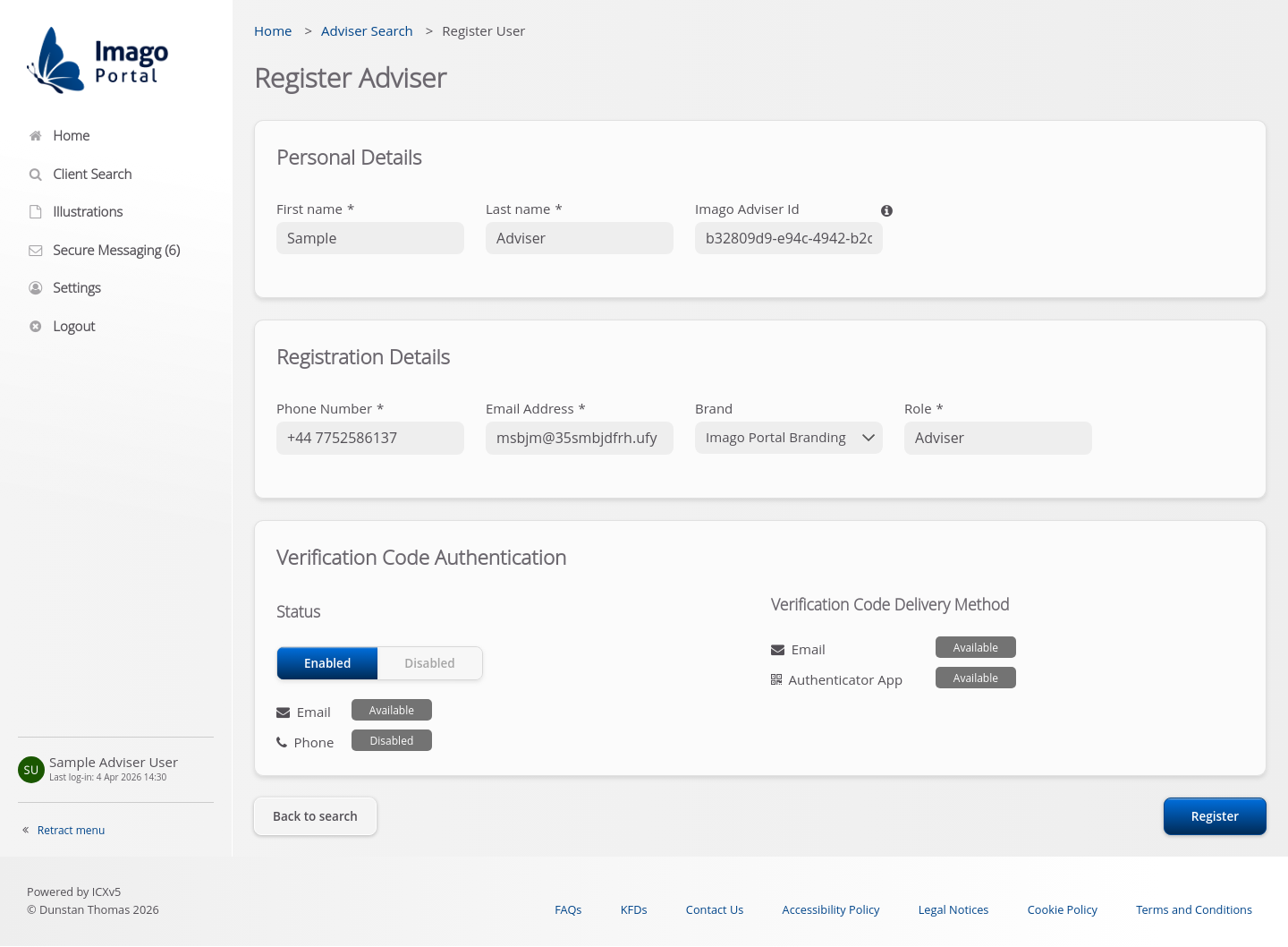 Common > 12 Register Adviser
